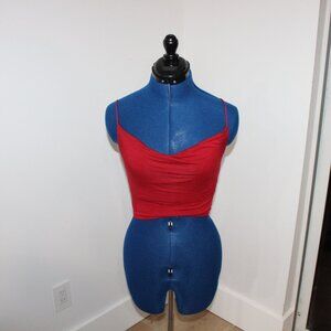 Garage Red Cowl Neck Cami Size XS